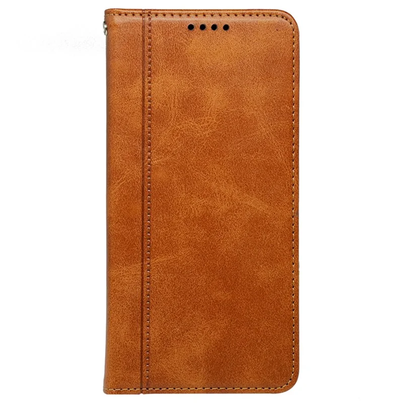 For iPhone 13 Pro Max Case Magnetic Auto Closing PU Leather Phone Cover - Yellow