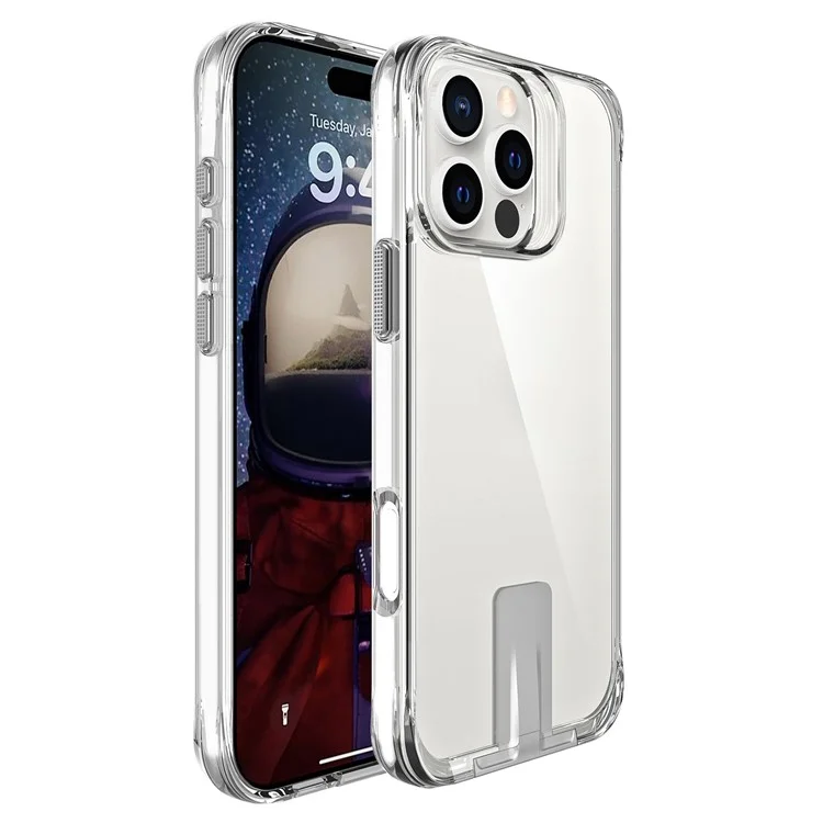 Per Iphone 16 Pro Max Case TPU+PC Copertina Telefonica Clear Clear
