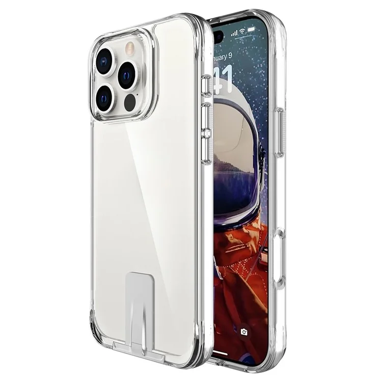 Per Iphone 16 Pro Max Case TPU+PC Copertina Telefonica Clear Clear