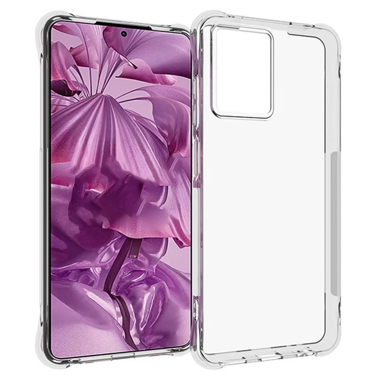 For HMD Pulse / Pulse Pro / Pulse+ Case Clear TPU Protective Back Phone Cover (Large Lens Hole)