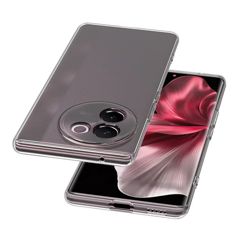 Per vivo V30e 5G Case Ultra Thin TPU Phone Cover HD Trasparente