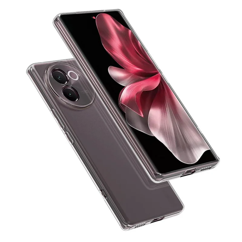 Per vivo V30e 5G Case Ultra Thin TPU Phone Cover HD Trasparente