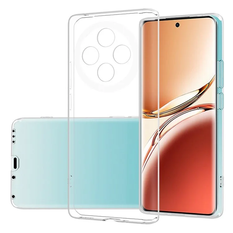 Per Oppo F27 Pro+ 5G Custodia Ultra Sottile Trasparente Morbida TPU Cover per Telefono