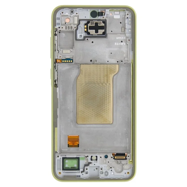 For Samsung Galaxy A35 5G A356B OEM Grade S AMOLED Screen and Digitizer Assembly + Frame (without Logo) - Green