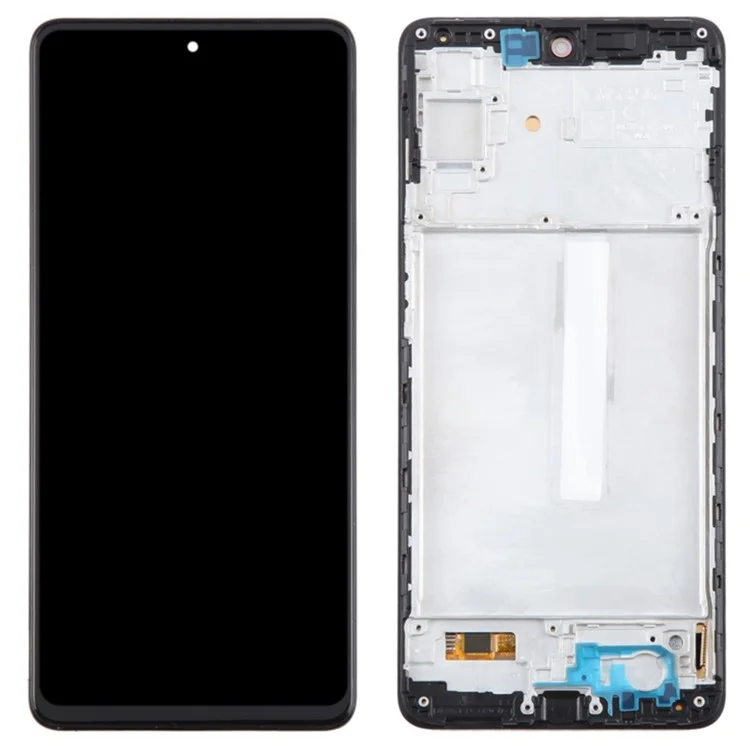For Samsung Galaxy M53 5G M536B 6.7-inch OEM Grade S AMOLED Screen and Digitizer Assembly + Frame (Without Logo)