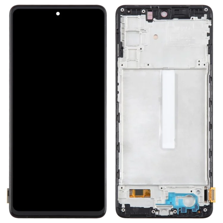 For Samsung Galaxy M52 5G M526B 6.7-inch Grade C OLED Screen and Digitizer Assembly + Frame Part (Without Logo)