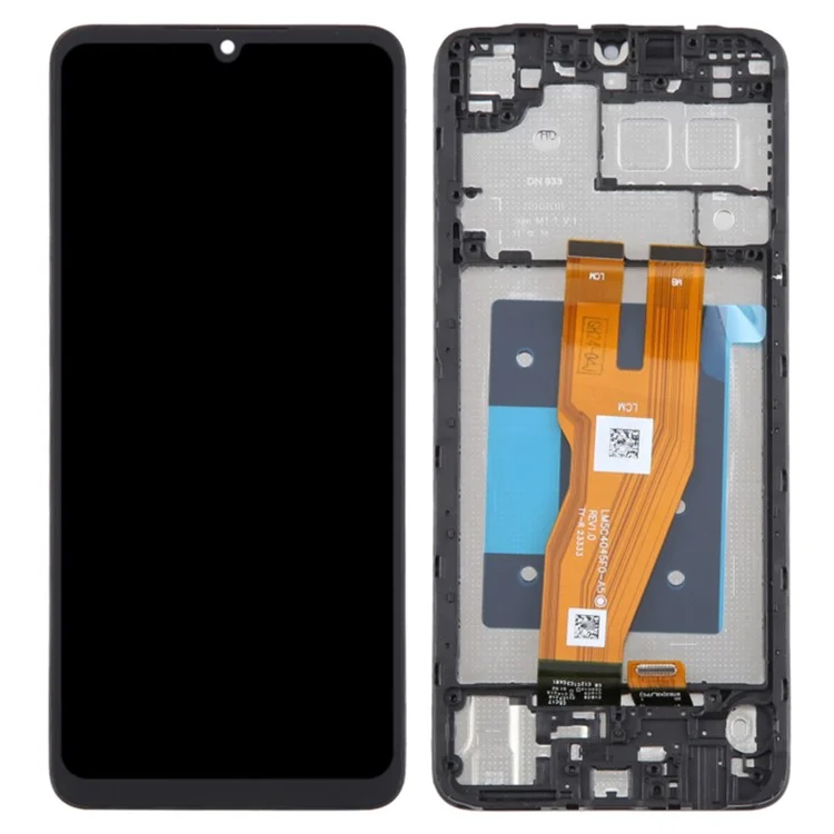 For Samsung Galaxy A05 4G A055 OEM Grade S LCD Screen and Digitizer Assembly + Frame (Without Logo)