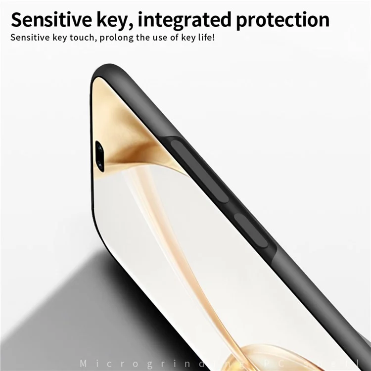 MOFI JK PC Series-1 Чехол для Honor 200 Pro 5G Жесткий ПК Anti-Scratch Чехол для телефона - Черный