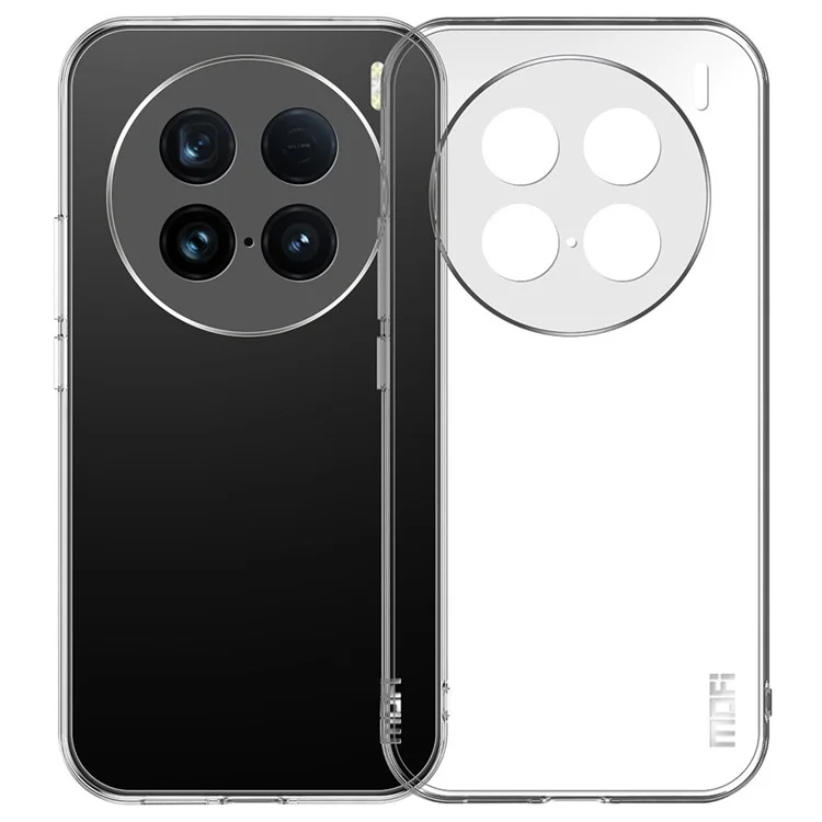 Étui MOFI pour vivo X100 Ultra 5G, étui fin transparent en TPU pour téléphone
