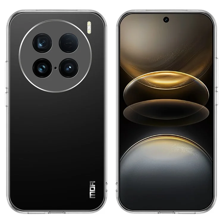 Étui MOFI pour vivo X100 Ultra 5G, étui fin transparent en TPU pour téléphone