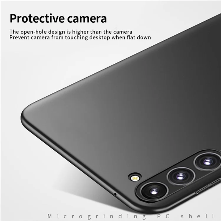 MOFI JK PC Series-1 Shield For Samsung Galaxy A15 5G Case Hard PC Back Shockproof Cover - Black