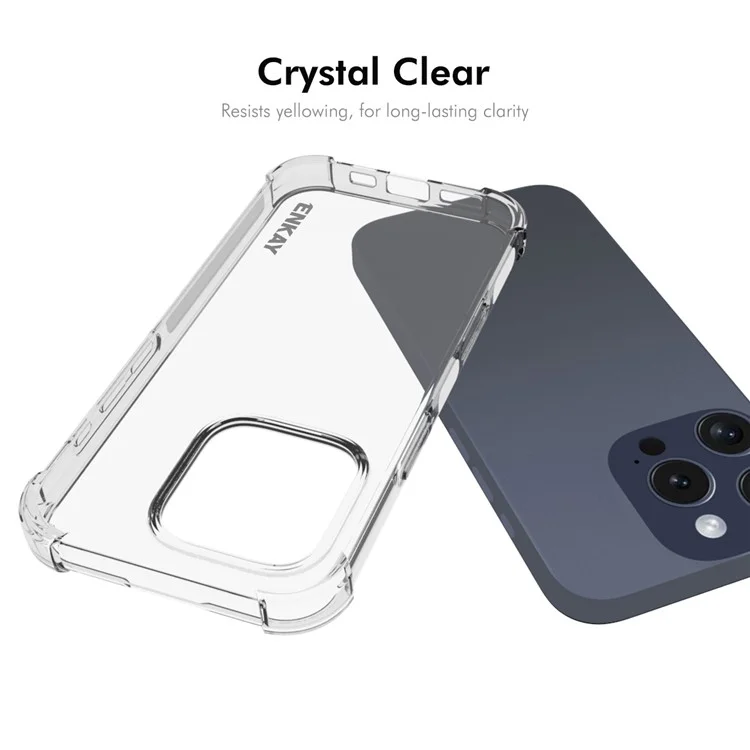 ENKAY HAT PRINCE For iPhone 16 Pro Case Non-Slip TPU Phone Cover Thickened Corners