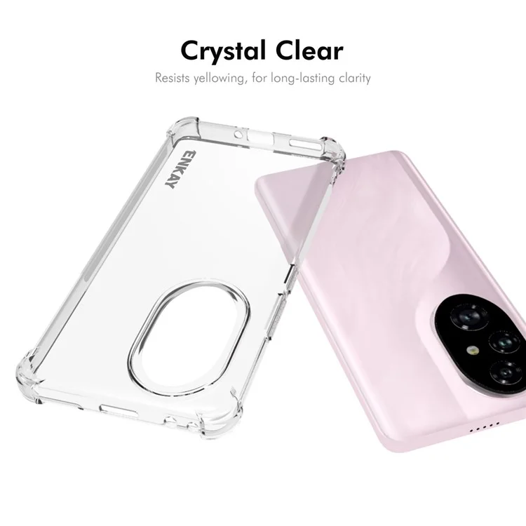 ENKAY HAT PRINCE Pour Honor 200 Pro 5G Case TPU Housse de téléphone Anti-Dérapant Bord Latéral
