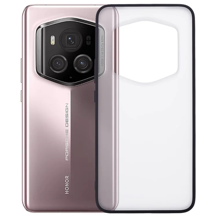 X-LEVEL For Honor Magic6 RSR Porsche Design 5G Hülle PC+TPU matter Rückseite Handyhülle - Schwarz