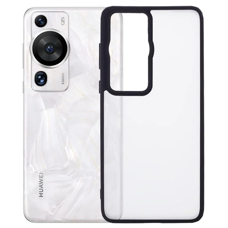 X-LEVEL Für Huawei P60 / P60 Pro Hülle PC+TPU Matt Handyhülle Anti-Fingerabdruck - Schwarz