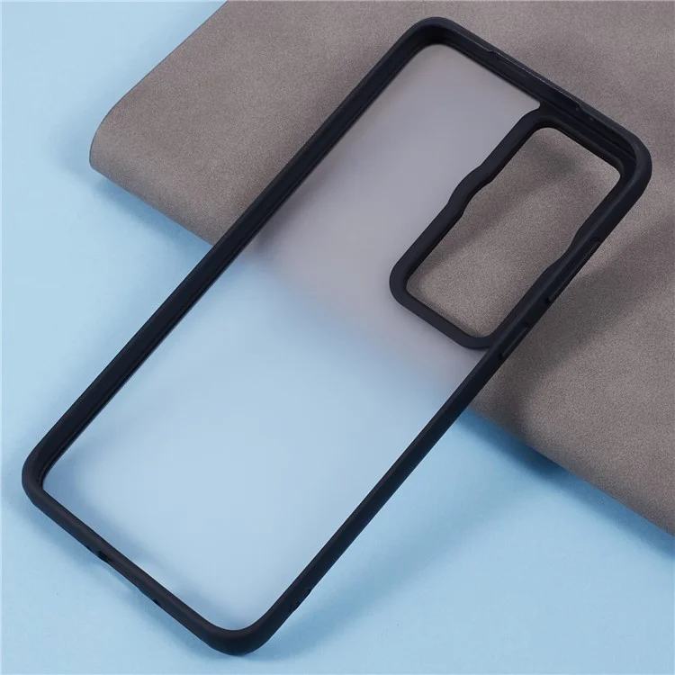 X-LEVEL Für Huawei P60 / P60 Pro Hülle PC+TPU Matt Handyhülle Anti-Fingerabdruck - Schwarz