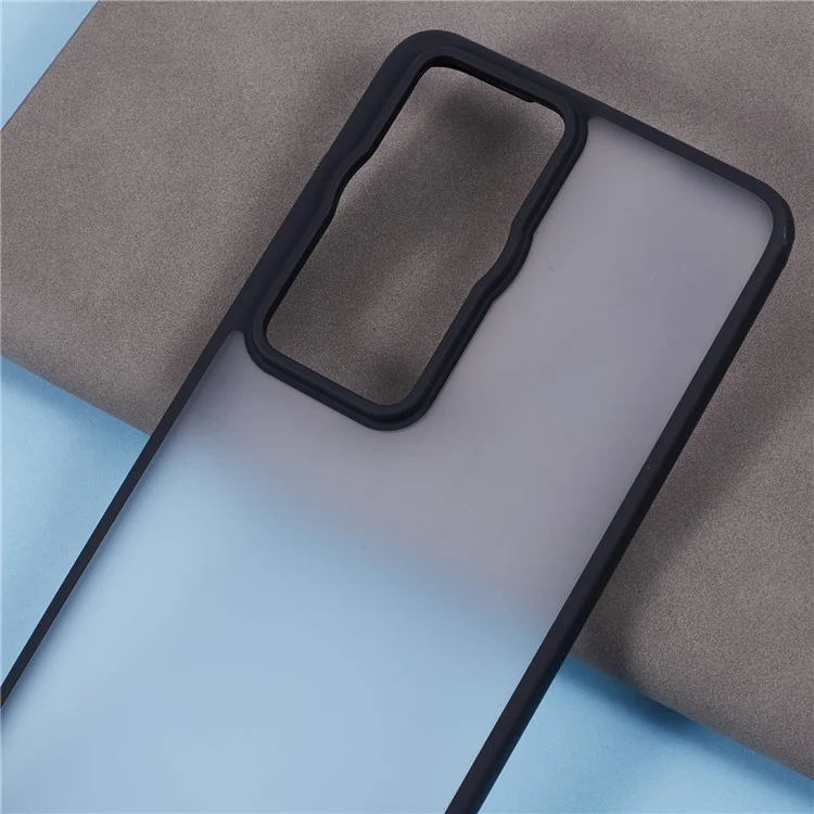X-LEVEL Für Huawei P60 / P60 Pro Hülle PC+TPU Matt Handyhülle Anti-Fingerabdruck - Schwarz