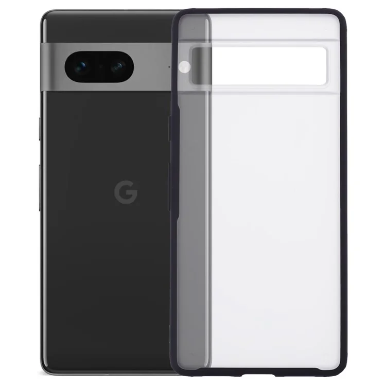 X-LEVEL Para Google Pixel 7 5G Funda PC+TPU Cubierta de teléfono Espalda Mate - Negro