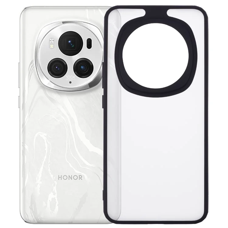 X-LEVEL For Honor Magic6 Pro 5G Matte Case Anti-Scratch PC+TPU Phone Cover - Preto
