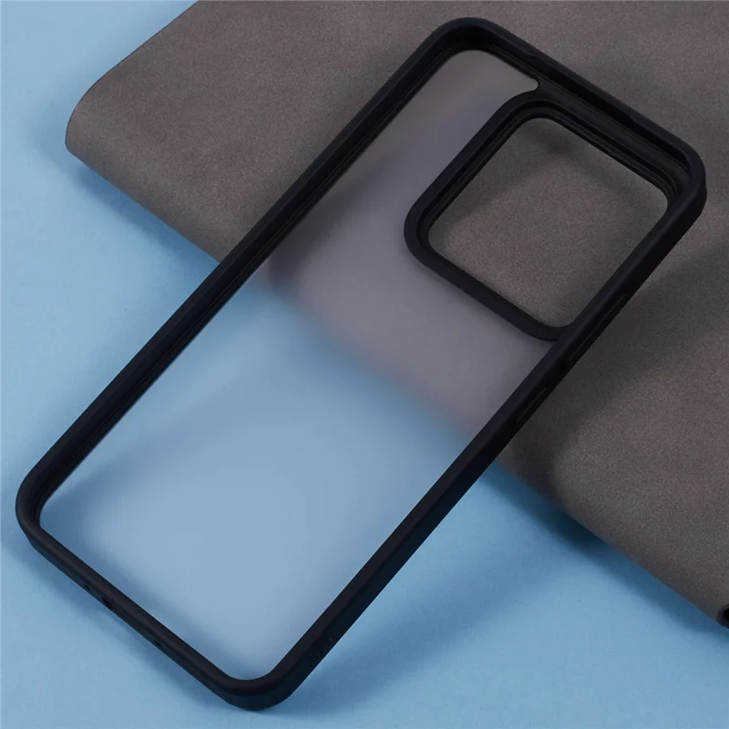X-LEVEL Para Xiaomi 14 Pro Case Matte PC+TPU Hybrid Phone Cover - Preto