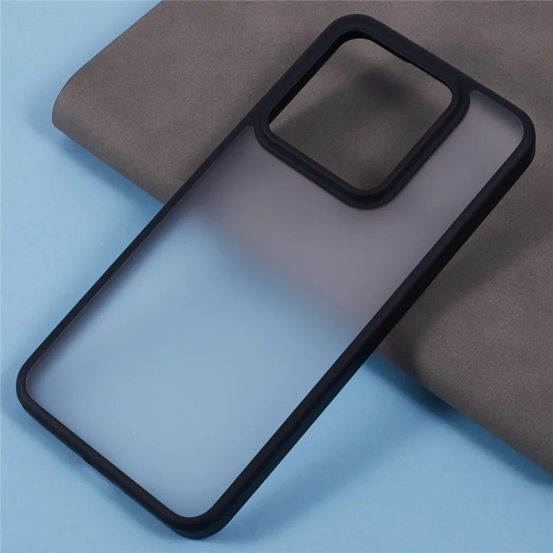 X-LEVEL Para Xiaomi 14 Pro Case Matte PC+TPU Hybrid Phone Cover - Preto