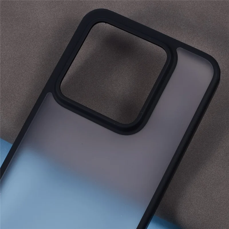 X-LEVEL Para Xiaomi 14 Pro Case Matte PC+TPU Hybrid Phone Cover - Preto