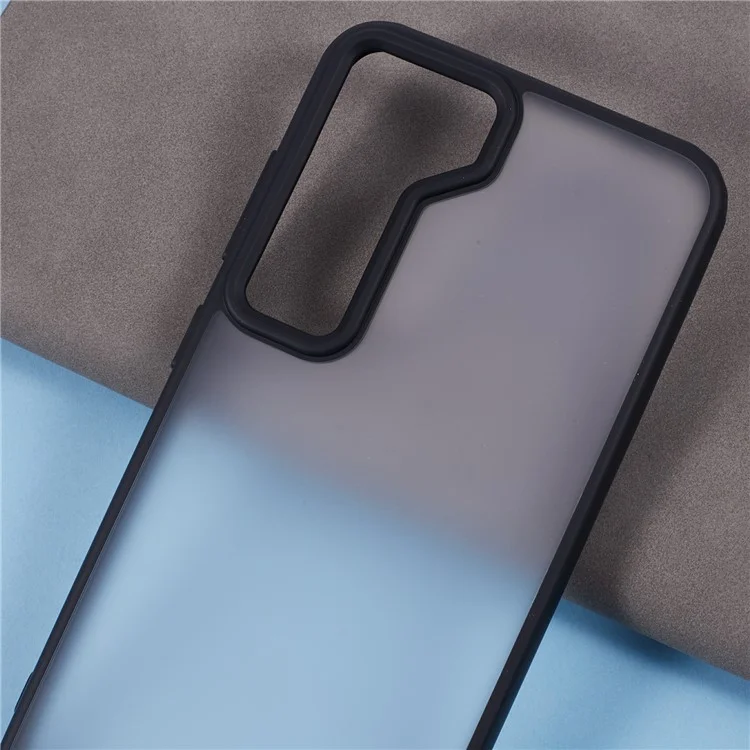 X-LEVEL For Samsung Galaxy S23 Case Matte PC+TPU Anti-Scratch Phone Cover - Black