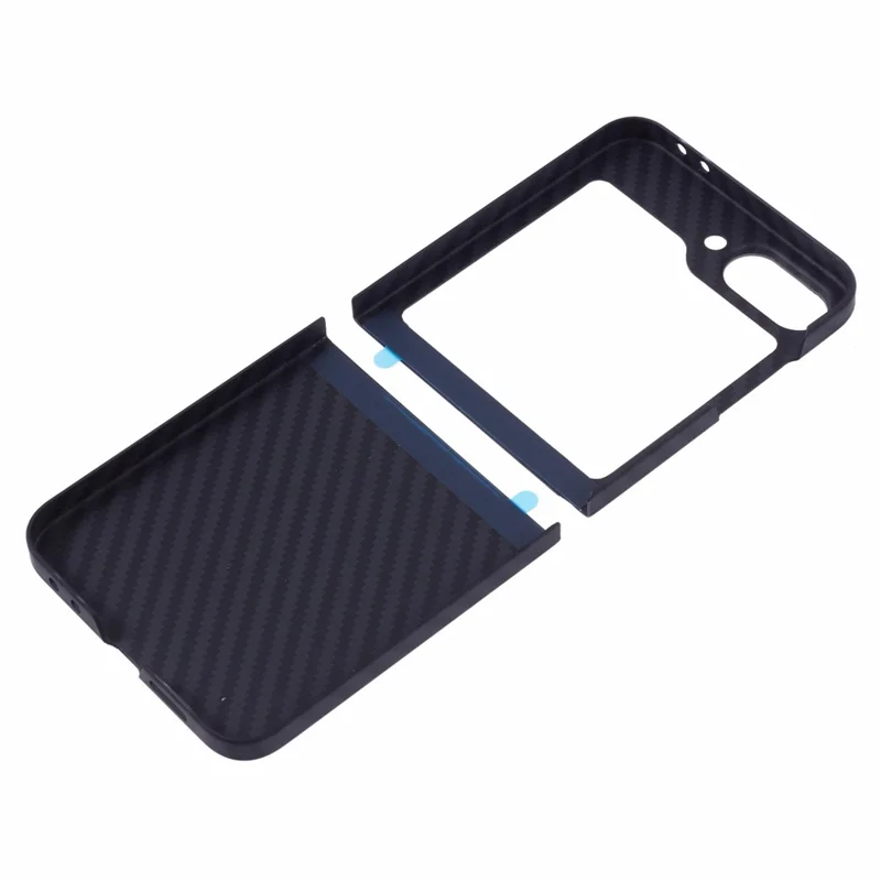 X-LEVEL For Samsung Galaxy Z Flip7 FE 5G / Z Flip6 5G Mobile Phone Case Carbon Fiber Texture PC Mobile Phone Back Cover