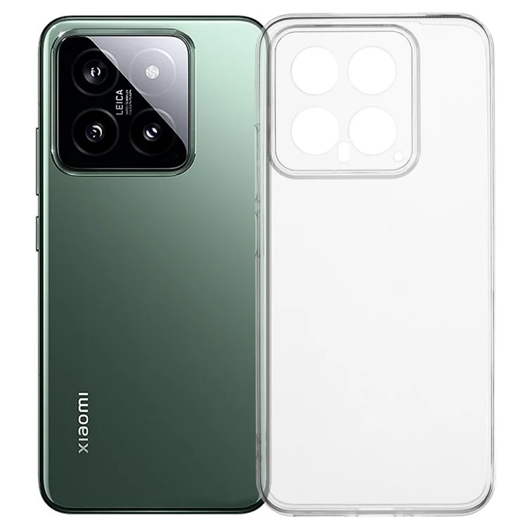 X-LEVEL for Xiaomi 14 Case High Transparency Soft TPU Protective Phone Cover