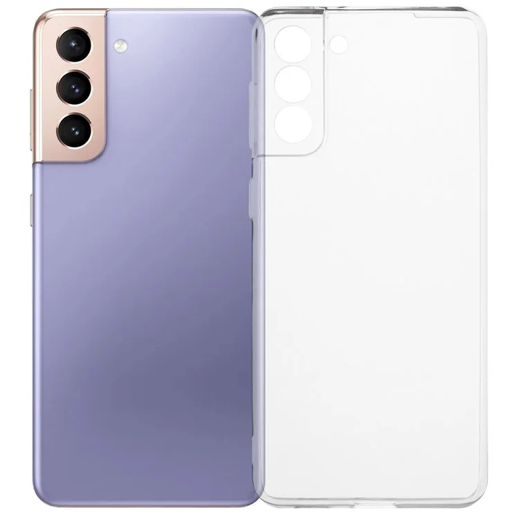 Чехол-накладка X-LEVEL для Samsung Galaxy S21+ 5G, прозрачный TPU-чехол с защитой телефона