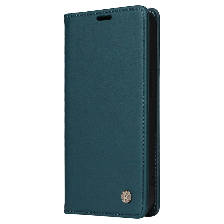 YIKATU YK-001 Per Xiaomi Poco F6 Pro 5G / Redmi K70 5G / K70 Pro 5G Stand Case Custodia in Pelle PU - Verde