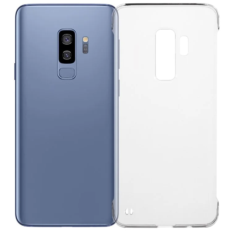 For Samsung Galaxy S9+ Case Clear Hard PC Frameless Phone Cover