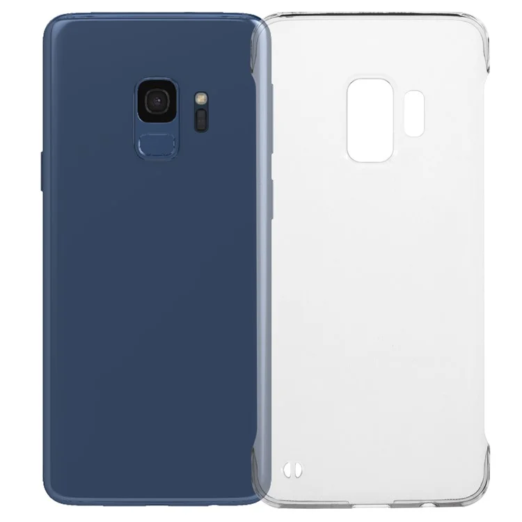 Per Samsung Galaxy S9 Clear Case PC Senza Bordi Copertura Posteriore PC Rigida