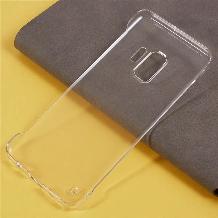Per Samsung Galaxy S9 Clear Case PC Senza Bordi Copertura Posteriore PC Rigida