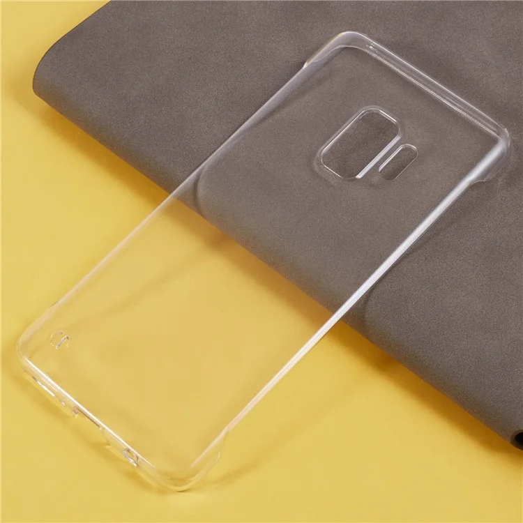 Per Samsung Galaxy S9 Clear Case PC Senza Bordi Copertura Posteriore PC Rigida