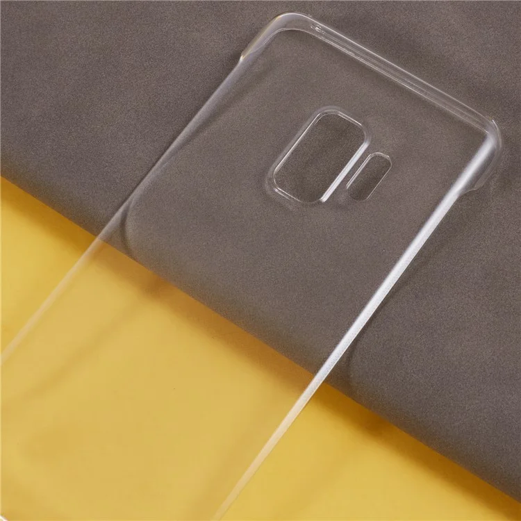 Per Samsung Galaxy S9 Clear Case PC Senza Bordi Copertura Posteriore PC Rigida