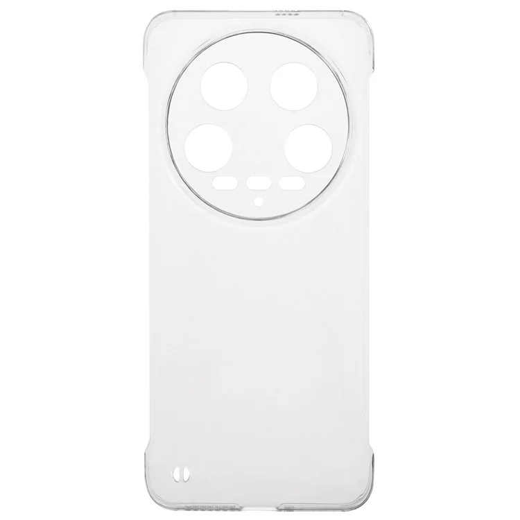 For Xiaomi 14 Ultra Case Hard PC No Frame Phone Cover Transparent