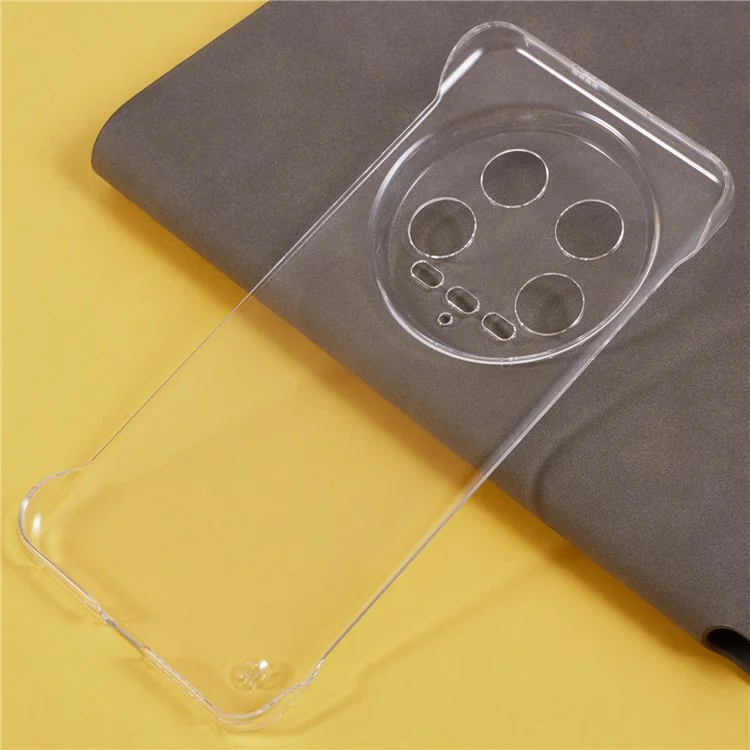 For Xiaomi 14 Ultra Case Hard PC No Frame Phone Cover Transparent
