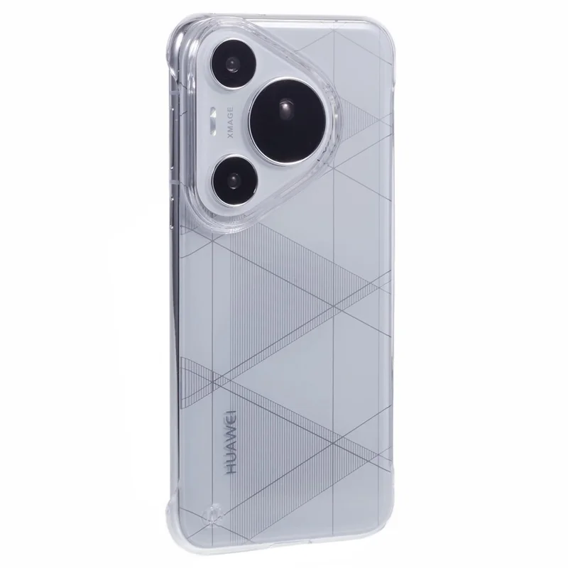 For Huawei Pura 70 Case Transparent Hard PC Frameless Phone Cover