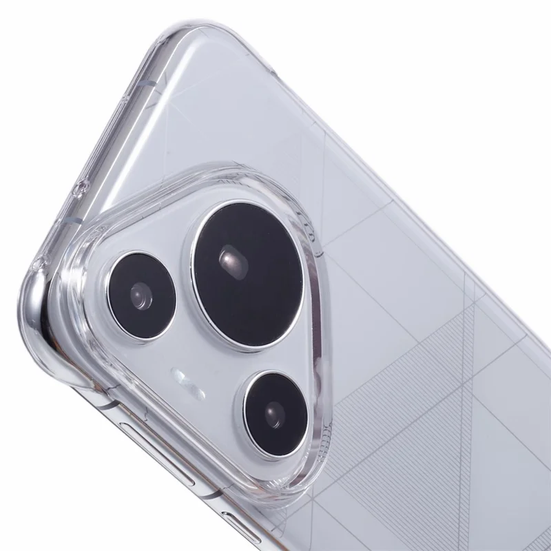 For Huawei Pura 70 Case Transparent Hard PC Frameless Phone Cover