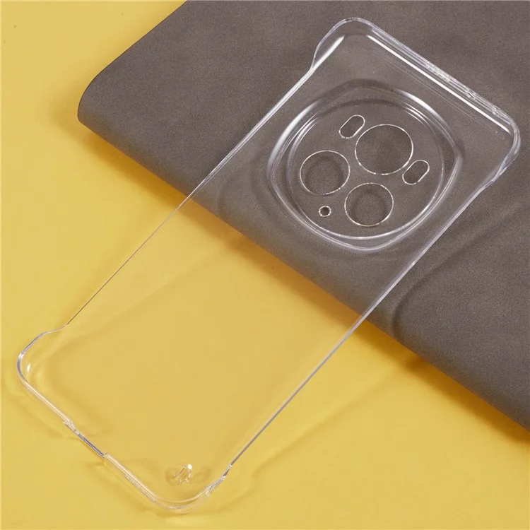 Для Honor Magic6 Pro 5G Прозрачный чехол Frameless Hard PC Phone Cover