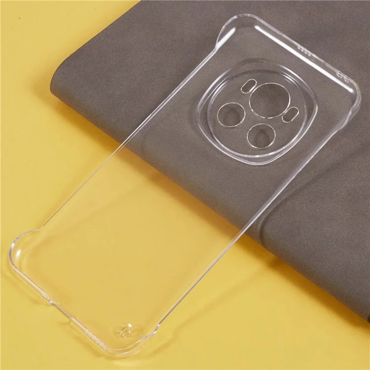 Coque 5G Magic6 For Honor Transparente à Cadre Invisible Couvercle de Téléphone PC