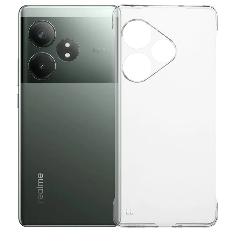 For Realme GT Neo6 SE 5G / Neo6 5G PC Case Frameless Phone Cover Clear Back