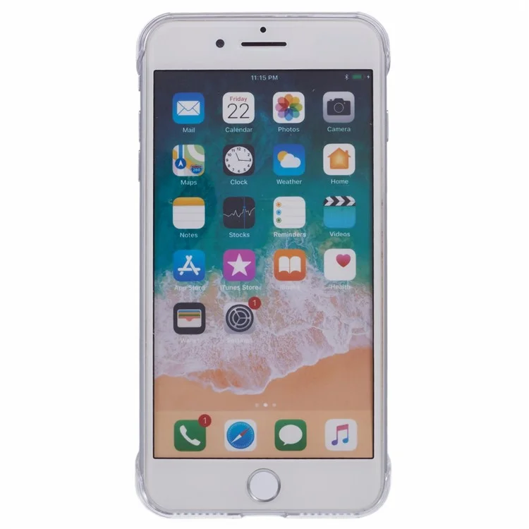 For iPhone 7 Plus / 8 Plus Case Ultra Slim Hard PC Borderless Phone Cover