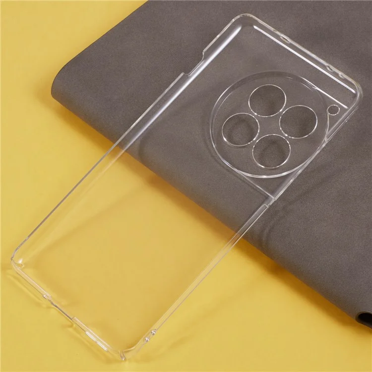 For OnePlus 12 5G Case Transparent Anti-Scratch Hard PC Phone Cover