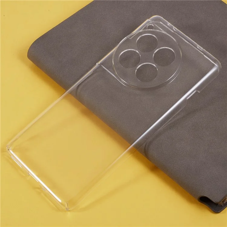 For OnePlus 12 5G Case Transparent Anti-Scratch Hard PC Phone Cover