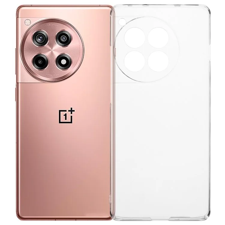 Для OnePlus Ace 3 5G / 12R 5G Чехол Анти-дроп Прозрачный Жесткий ПК Чехол для телефона