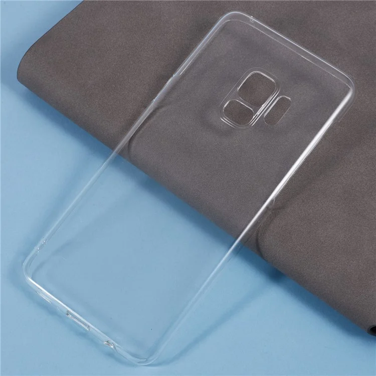 Funda de teléfono clara para Samsung Galaxy S9, carcasa rígida de PC para la parte posterior
