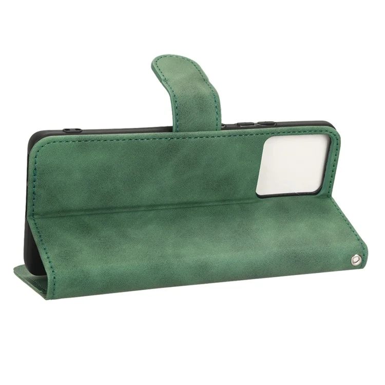 Para Motorola Moto S30 Pro 5G PU PU Stot Stot Teple Teple Toucho Toucho Tacho Fentante Folo Folio Folio Folio - Verde
