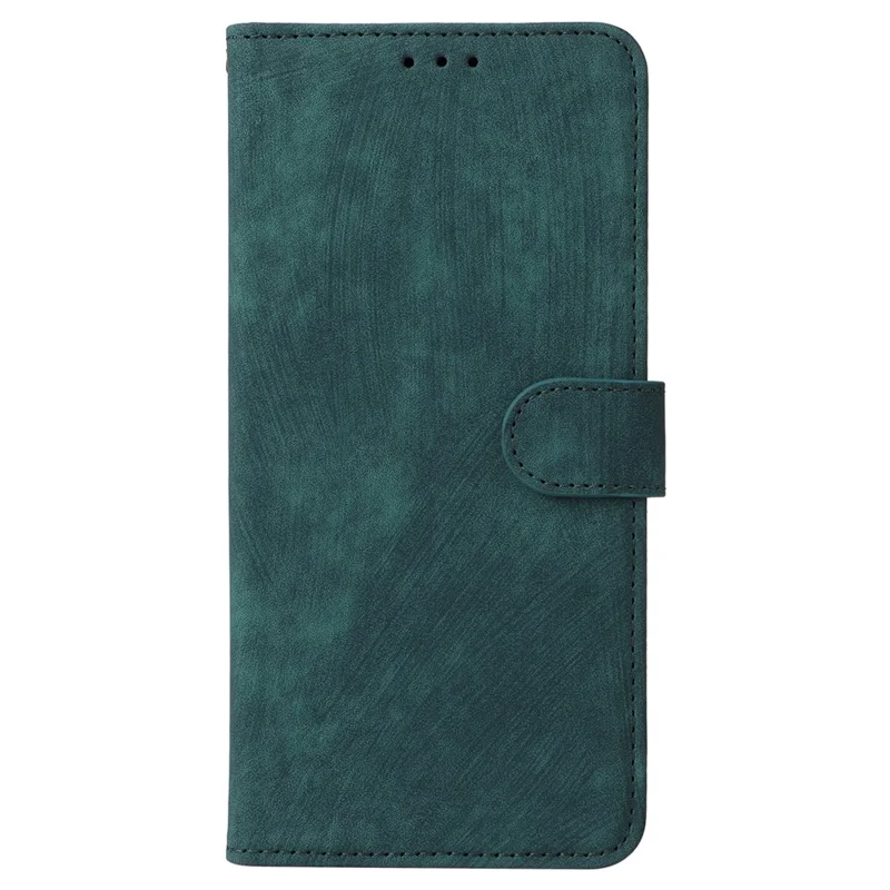 For Realme Note 60x 4G / C63 4G / C61 4G / Narzo N63 4G Stand Case RFID Blocking Leather Phone Cover with Strap - Green